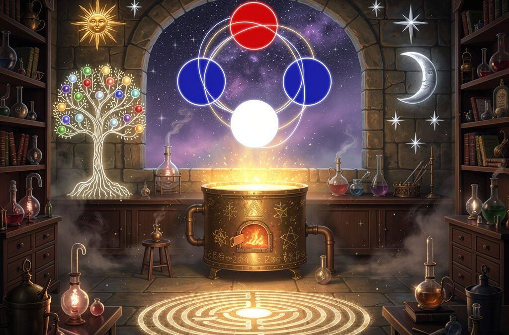 L&rsquo;alchimie spirituelle et la Franc-Maçonnerie