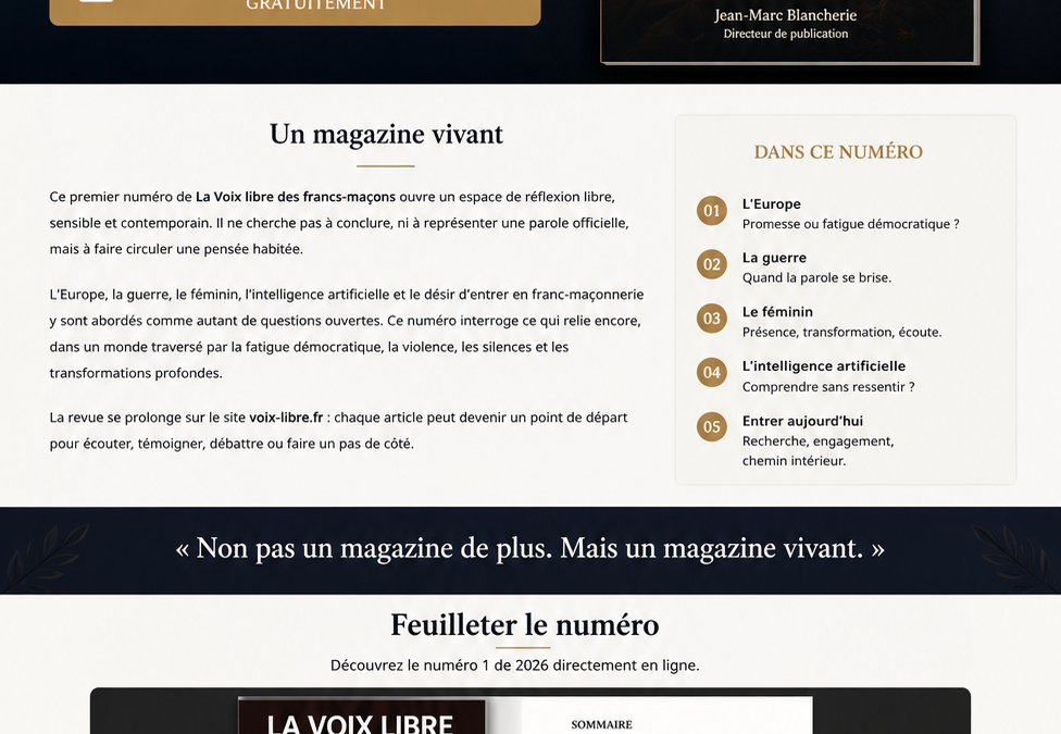 Télécharger le N° Avril – Mai 2026