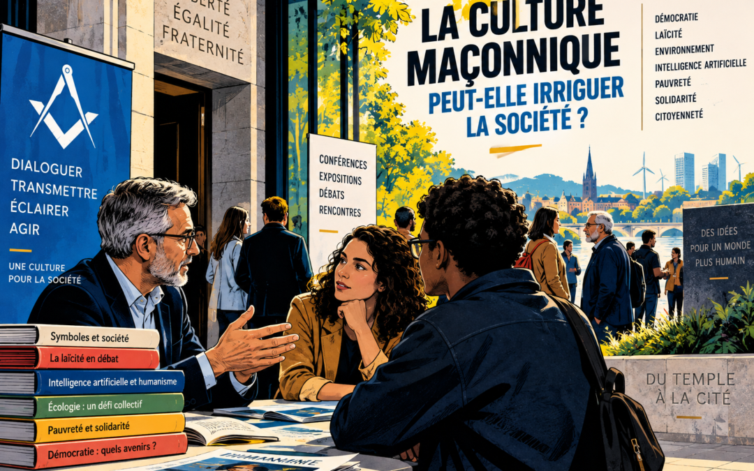 Culture maçonnique : peut-elle irriguer la société ?