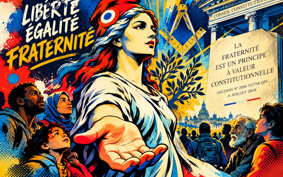 Fraternité : un principe constitutionnel depuis 2018
